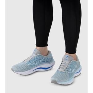 Mizuno Women's 7.5 Cerulean White Wave Inspire 20 Running Shoes Athletic LB3-12